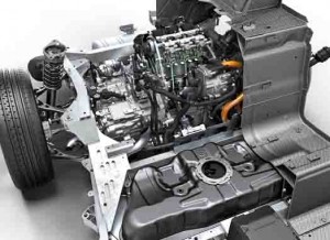 coches híbridos en paralelo